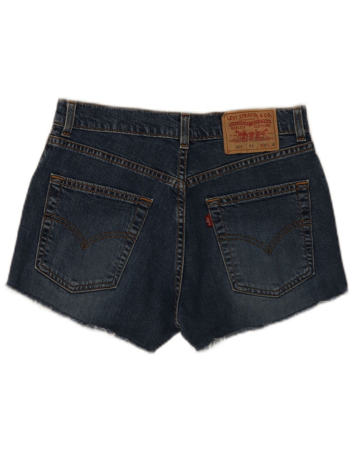 Levi's Short en Jean 525 Femme W30 Bleu Moyen Coton