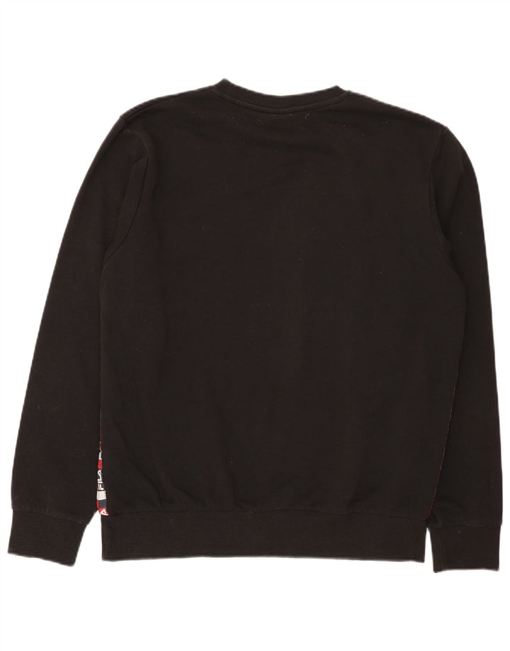 Fila Sweat-Shirt Graphique Homme Noir Moyen Coton
