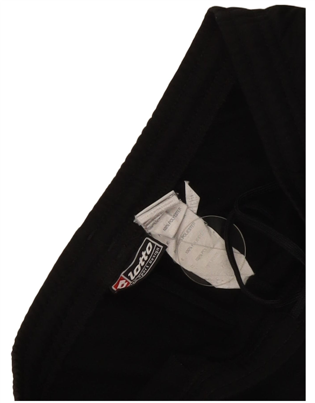 Lotto Pantalon de Survêtement Homme Joggers XL Noir Polyester