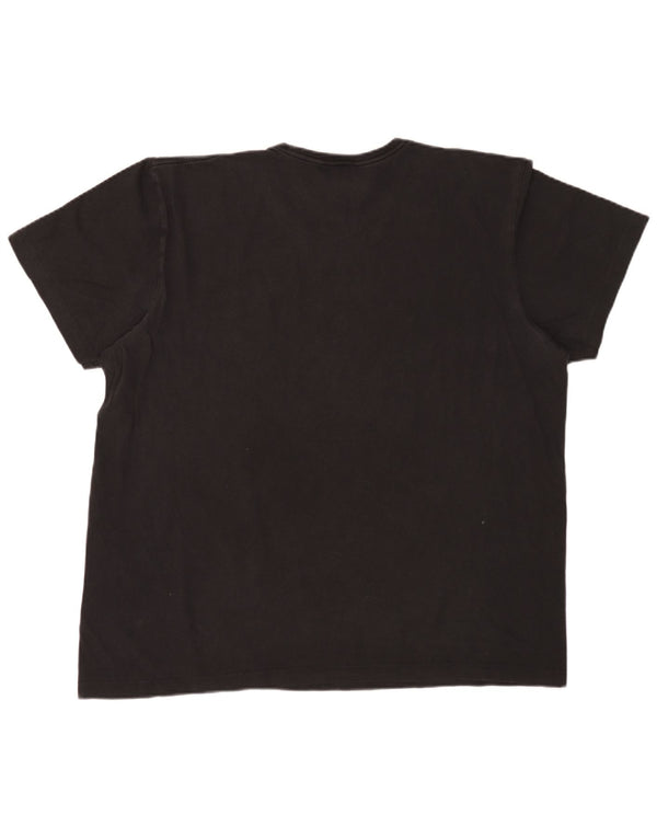 Adidas Mens Graphic T-Shirt Top XL Noir Coton