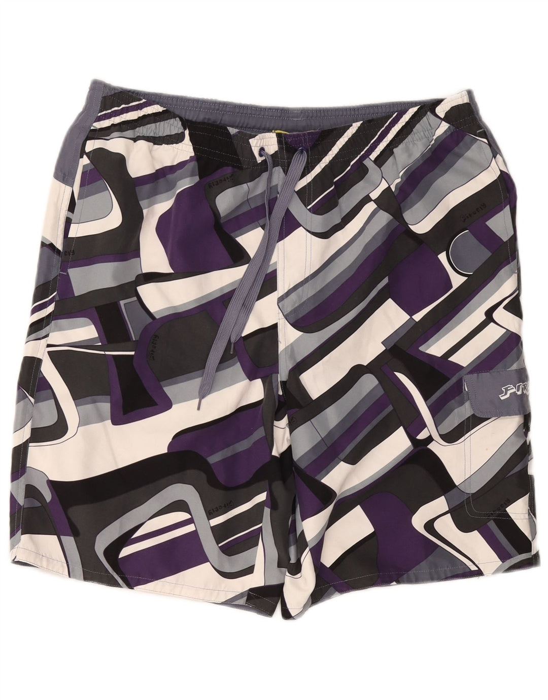 FIREFLY Short de Bain Homme Grand Polyester Géométrique Multicolore
