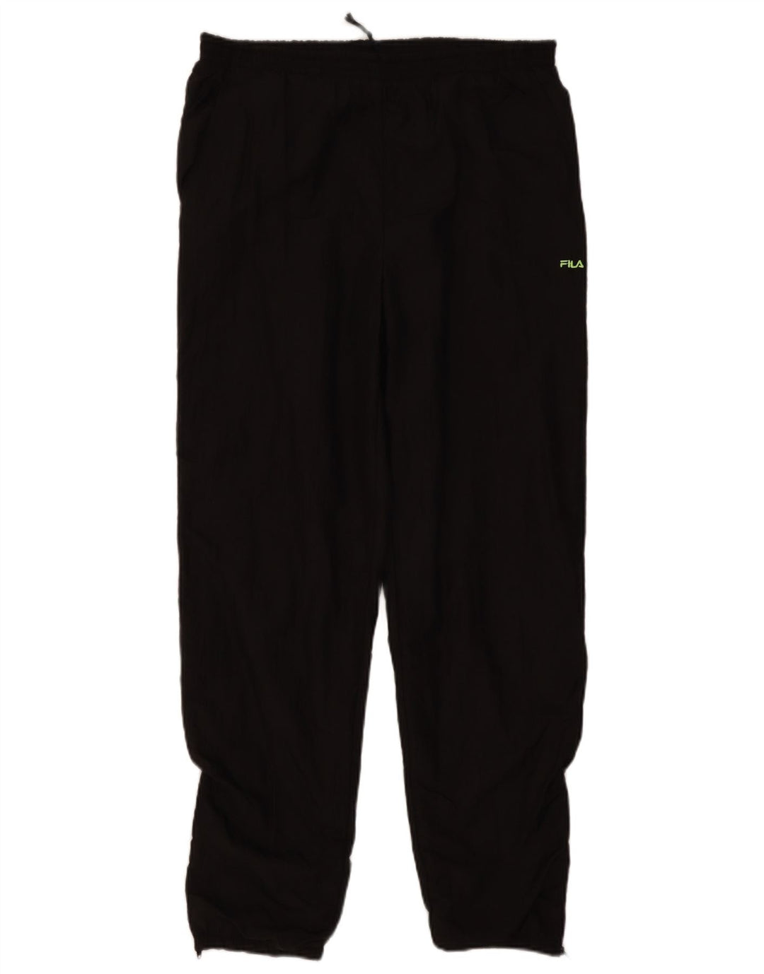 Fila Pantalon de survêtement pour femme Joggers US 10 Large Noir Polyamide
