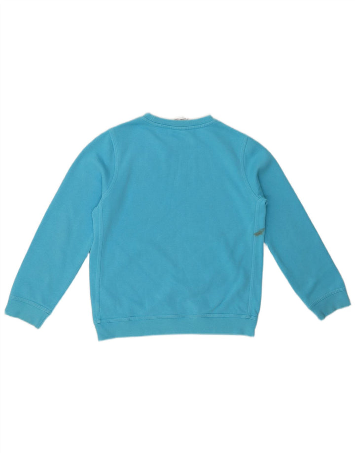 NIKE Sweat-Shirt Garçon 10-11 Ans Bleu Moyen Coton