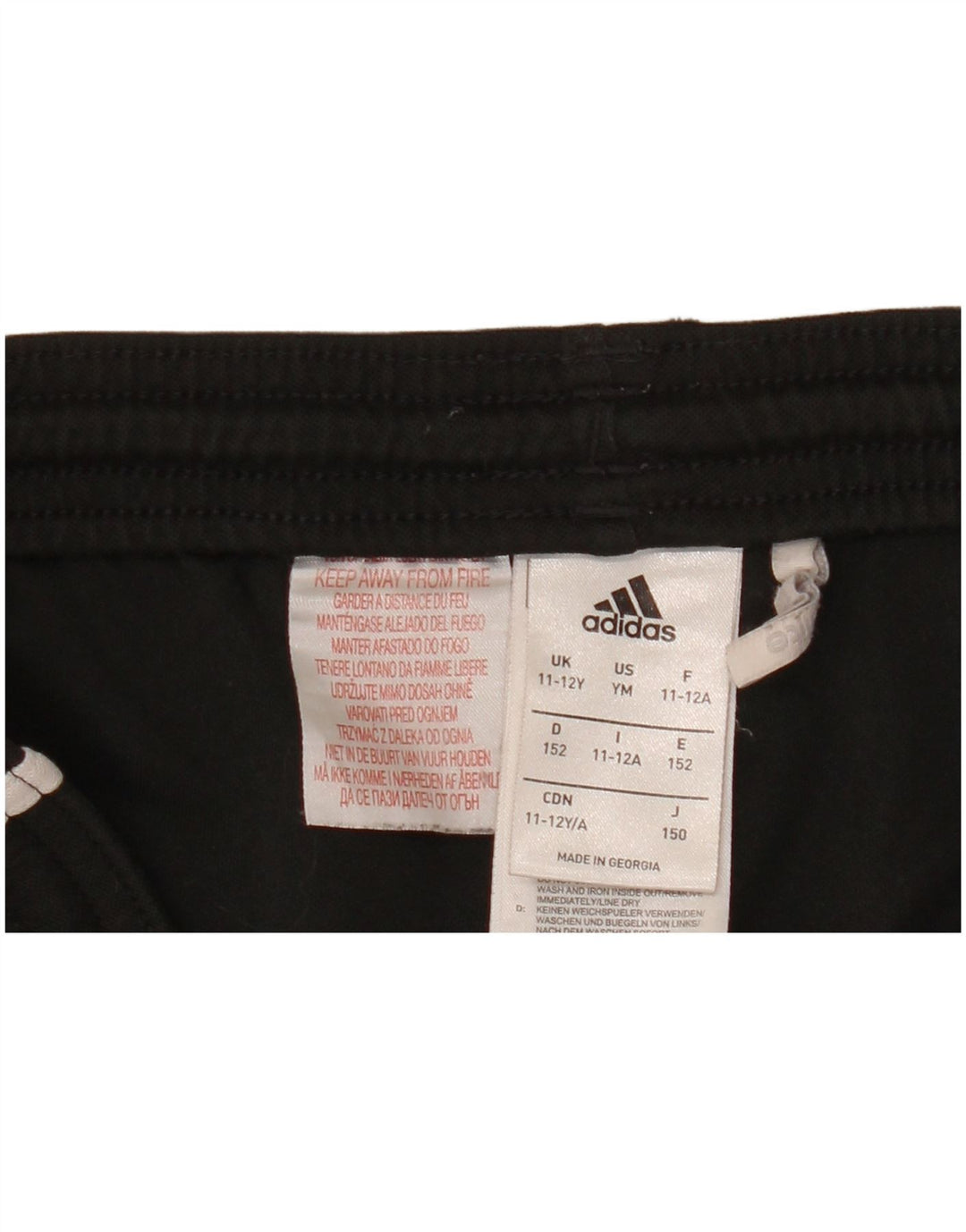 Adidas Garçon Climalite Sport Short 11-12 ans Noir Polyester