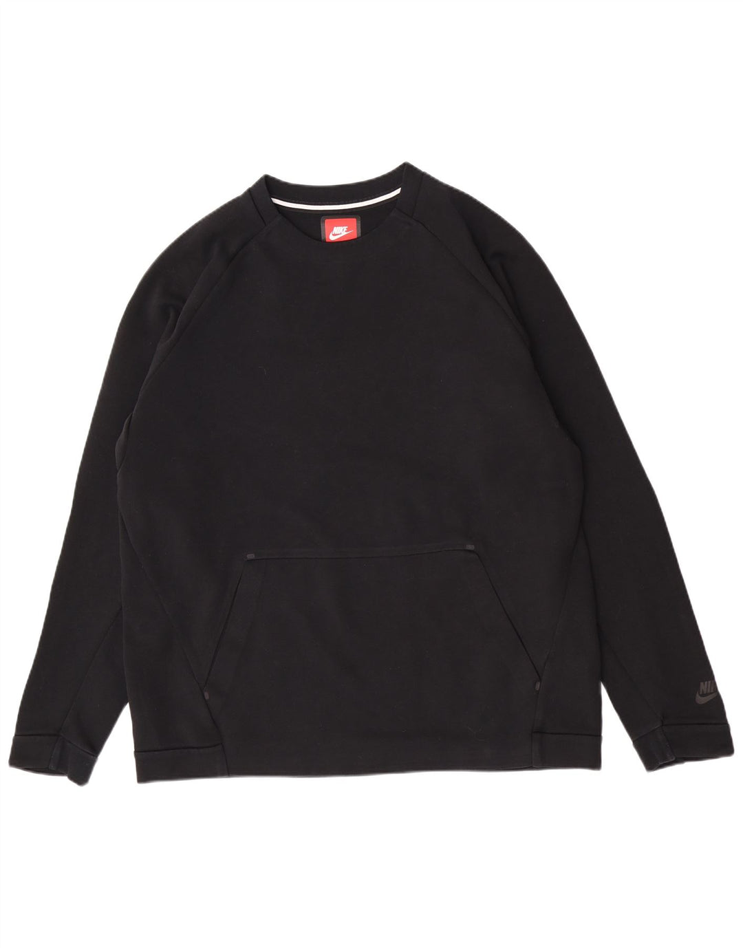 Nike Homme Sweatshirt Jumper XL Noir Coton