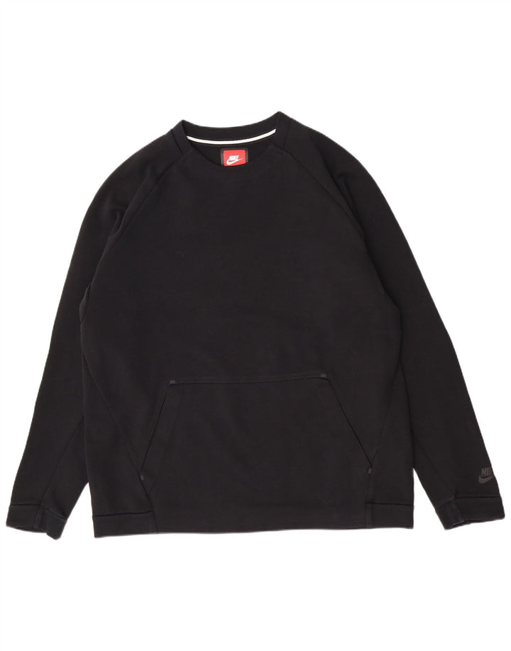 Nike Homme Sweatshirt Jumper XL Noir Coton