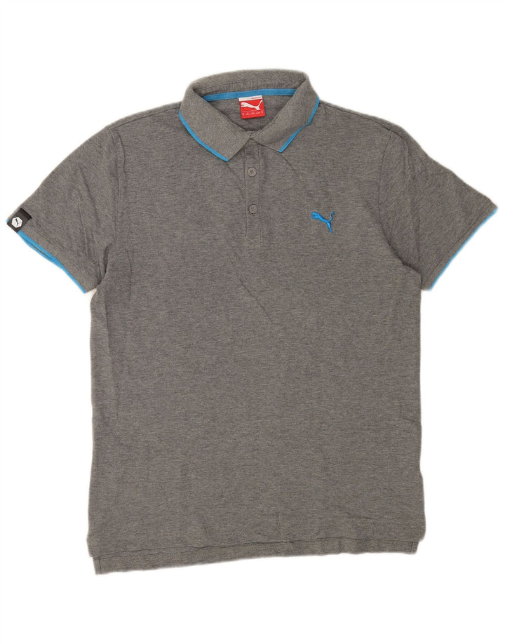 Puma Polo Homme Gris Moyen