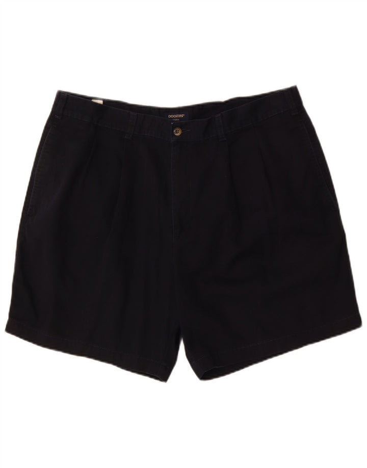 Dockers Short Chino Pegged Homme W38 XL Bleu Marine Coton