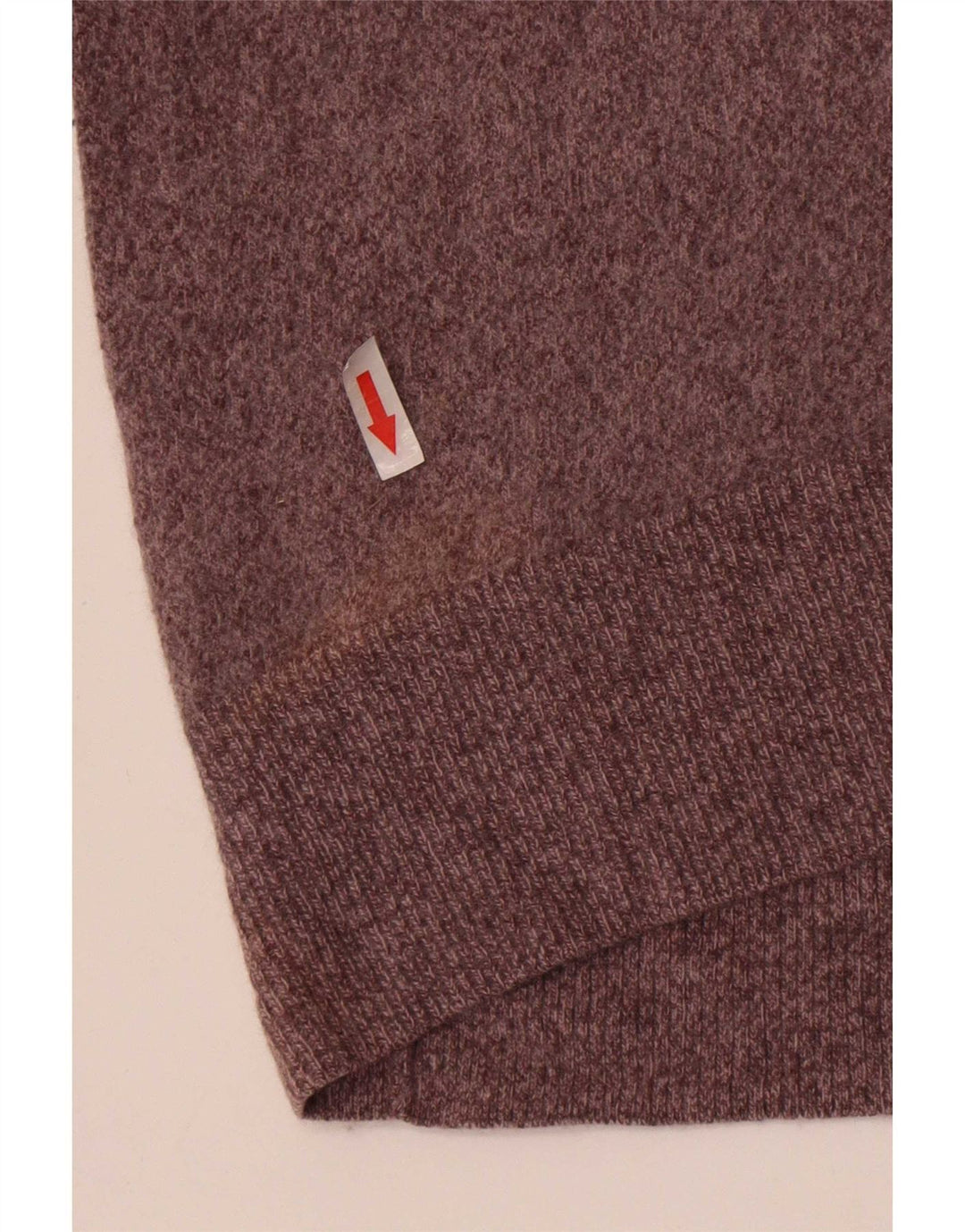Massimo Dutti Pull col roulé pour femme UK 8 Petite laine grise