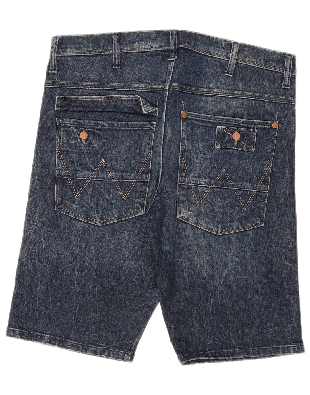 Wrangler Short en Jean Kurt W32 Homme Bleu Moyen Coton