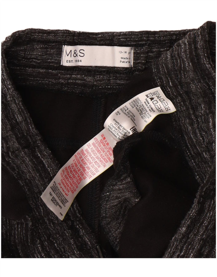MARKS & SPENCER Pantalon de Survêtement Garçon 13-14 ans Gris Chiné