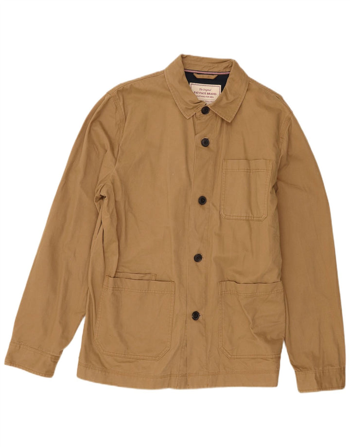 Fat Face Veste utilitaire pour homme UK 40 Grand coton beige