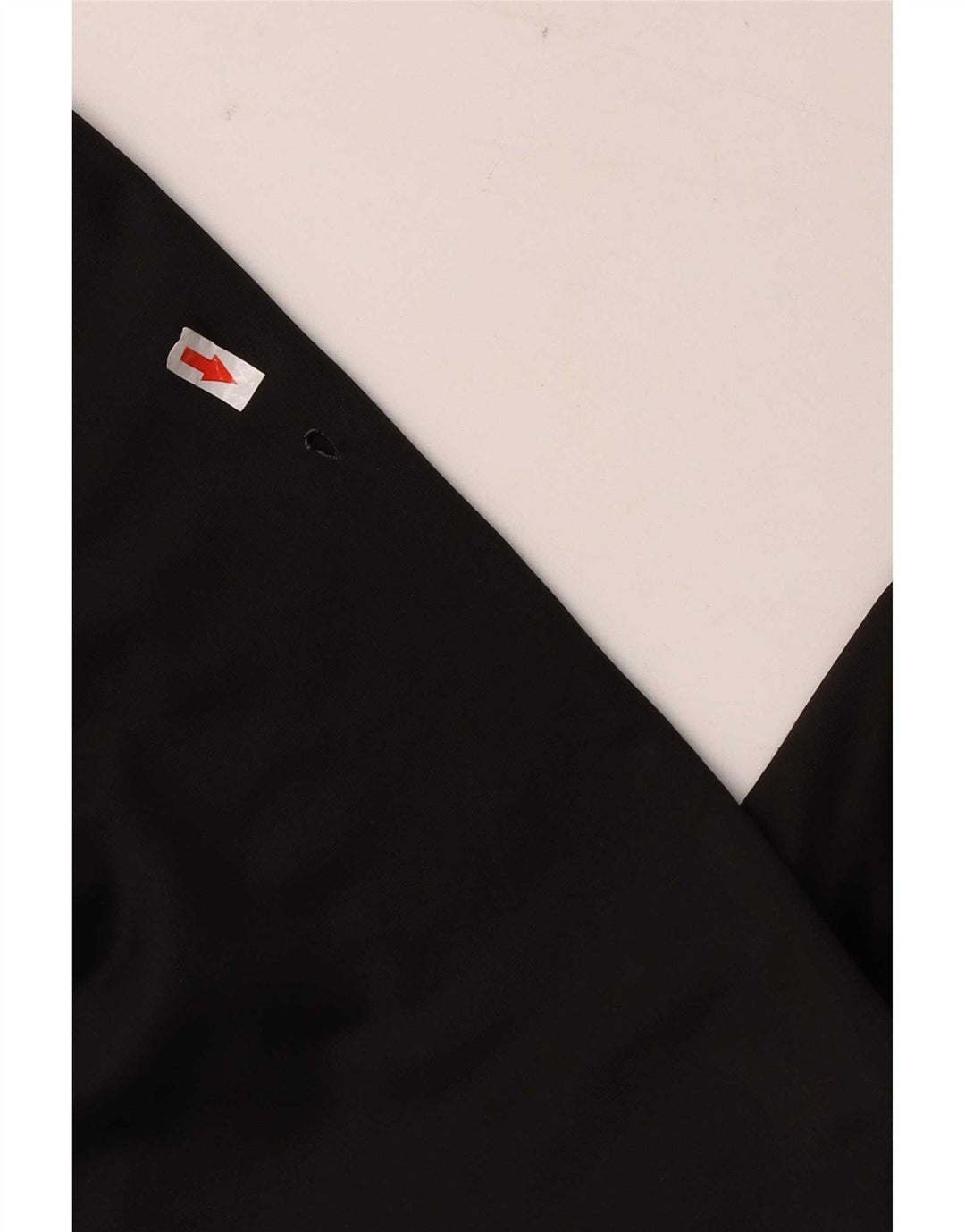 Emporio Armani Veste de survêtement graphique pour hommes Large Noir Polyester