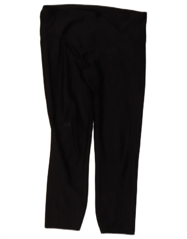 Under Armour Legging Capri Femme UK 44 Large Noir Polyester