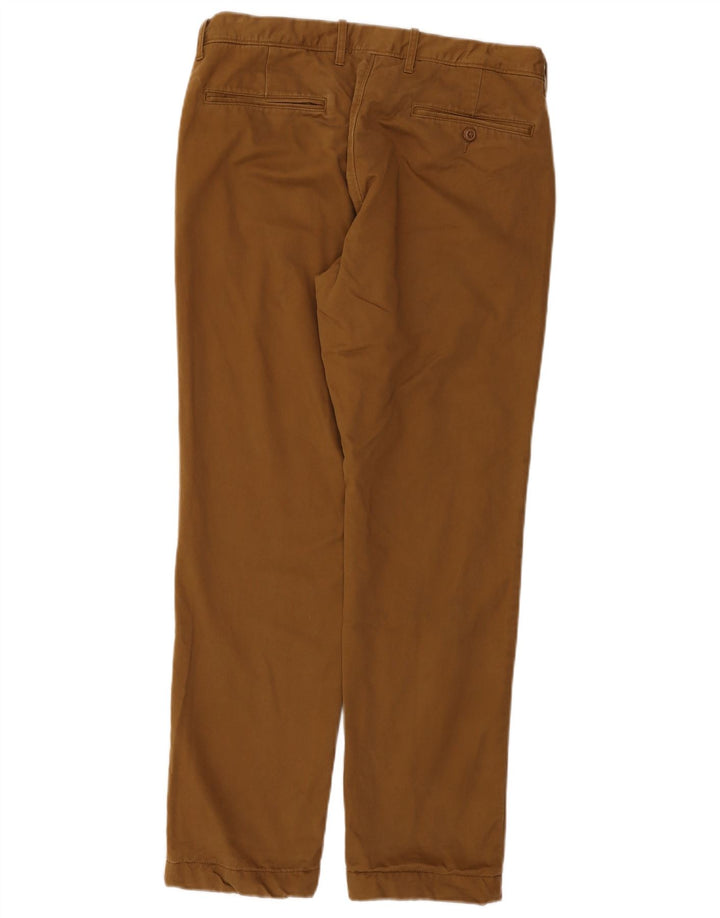 J. CREW Pantalon Chino Droit Homme W32 L30 Coton Beige