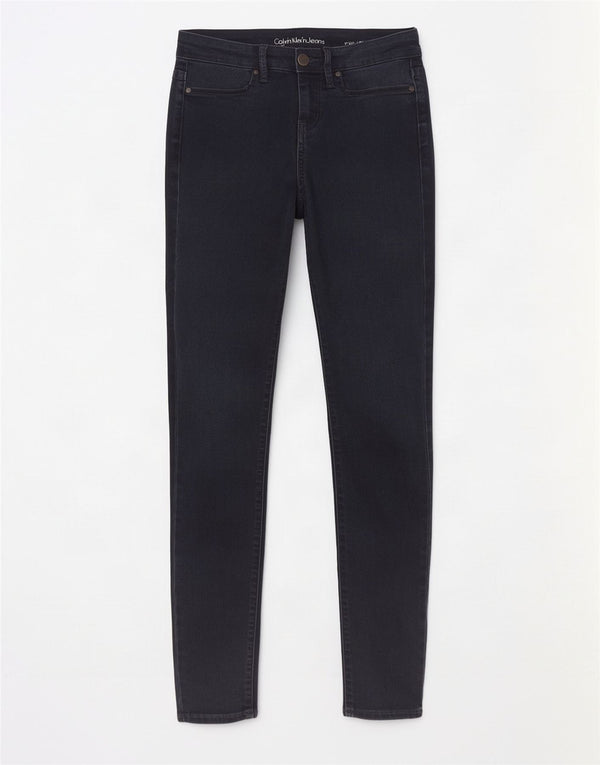 Calvin Klein Femme Legging Skinny Jeans W27 L28 Bleu Marine Coton