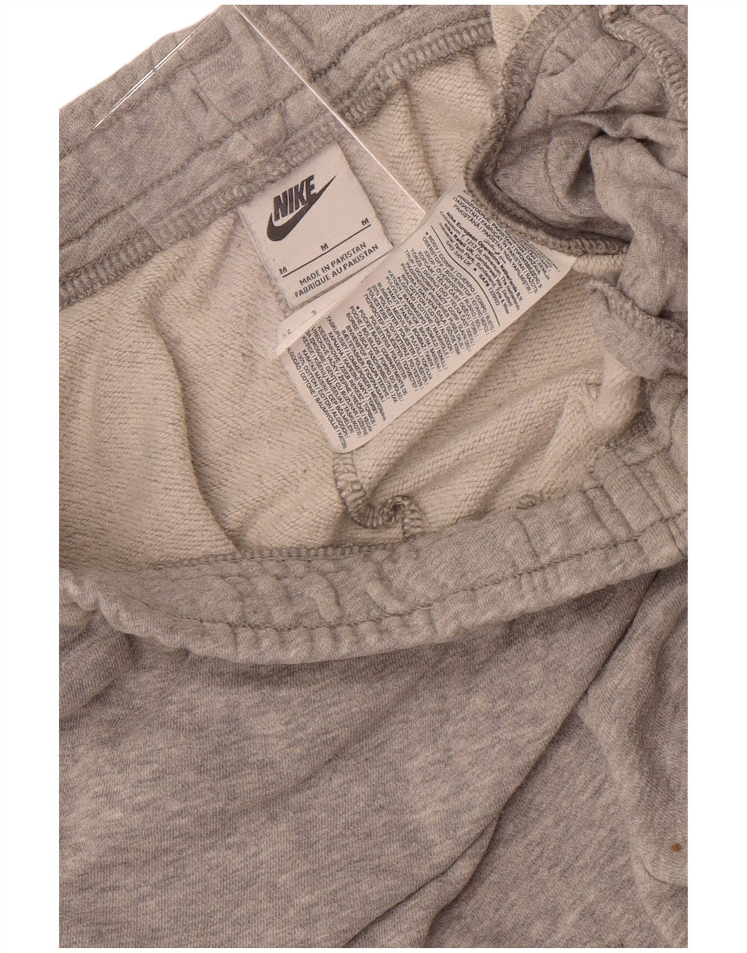 Nike Pantalon de survêtement pour homme en coton moucheté gris moyen
