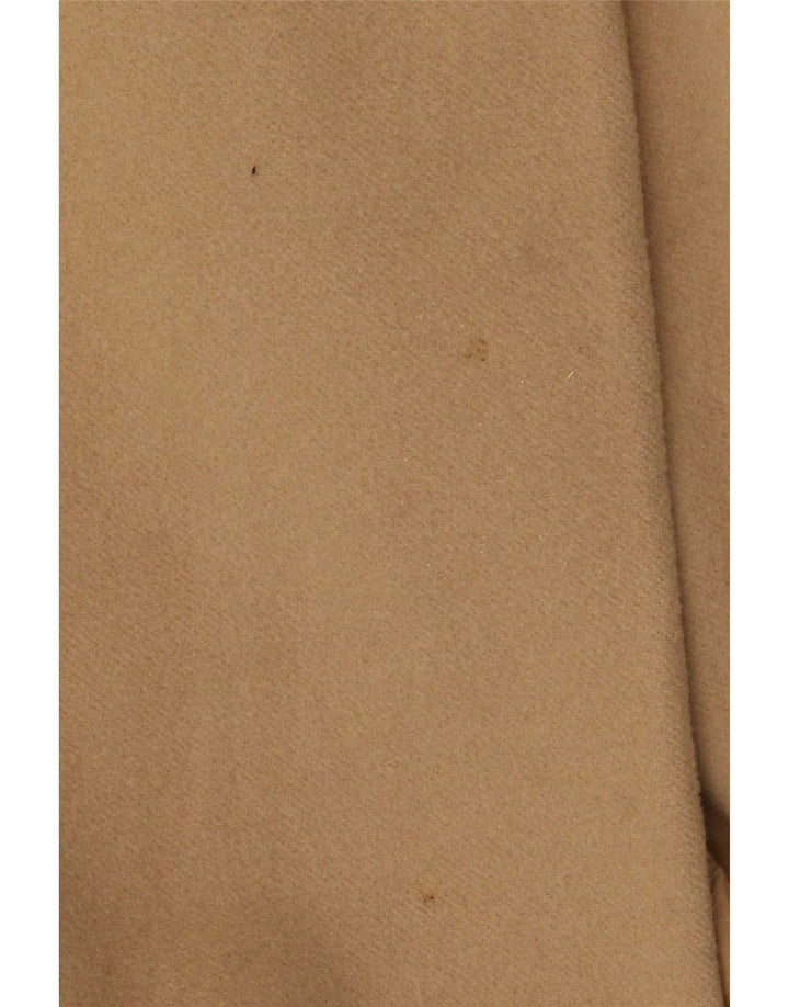 Marks & Spencer Manteau double boutonnage pour femme UK 10 Petite laine vierge beige
