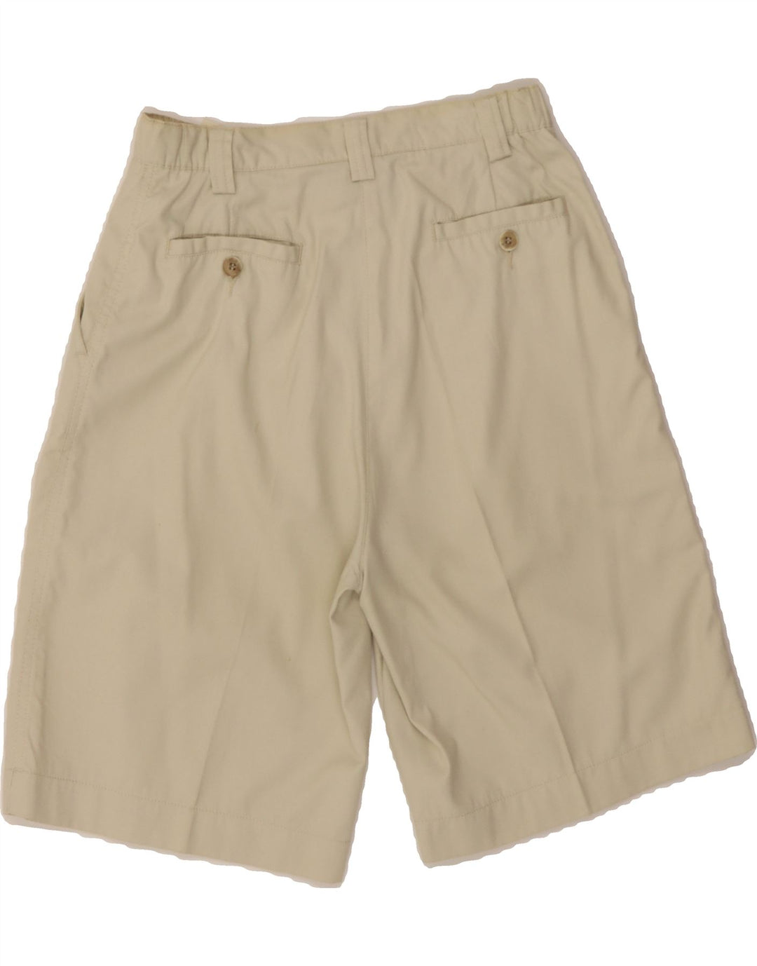 CHERVO Womens Pegged Chino Shorts EU 38 Medium W28  Beige Cotton Vintage Chervo and Second-Hand Chervo from Messina Hembry 