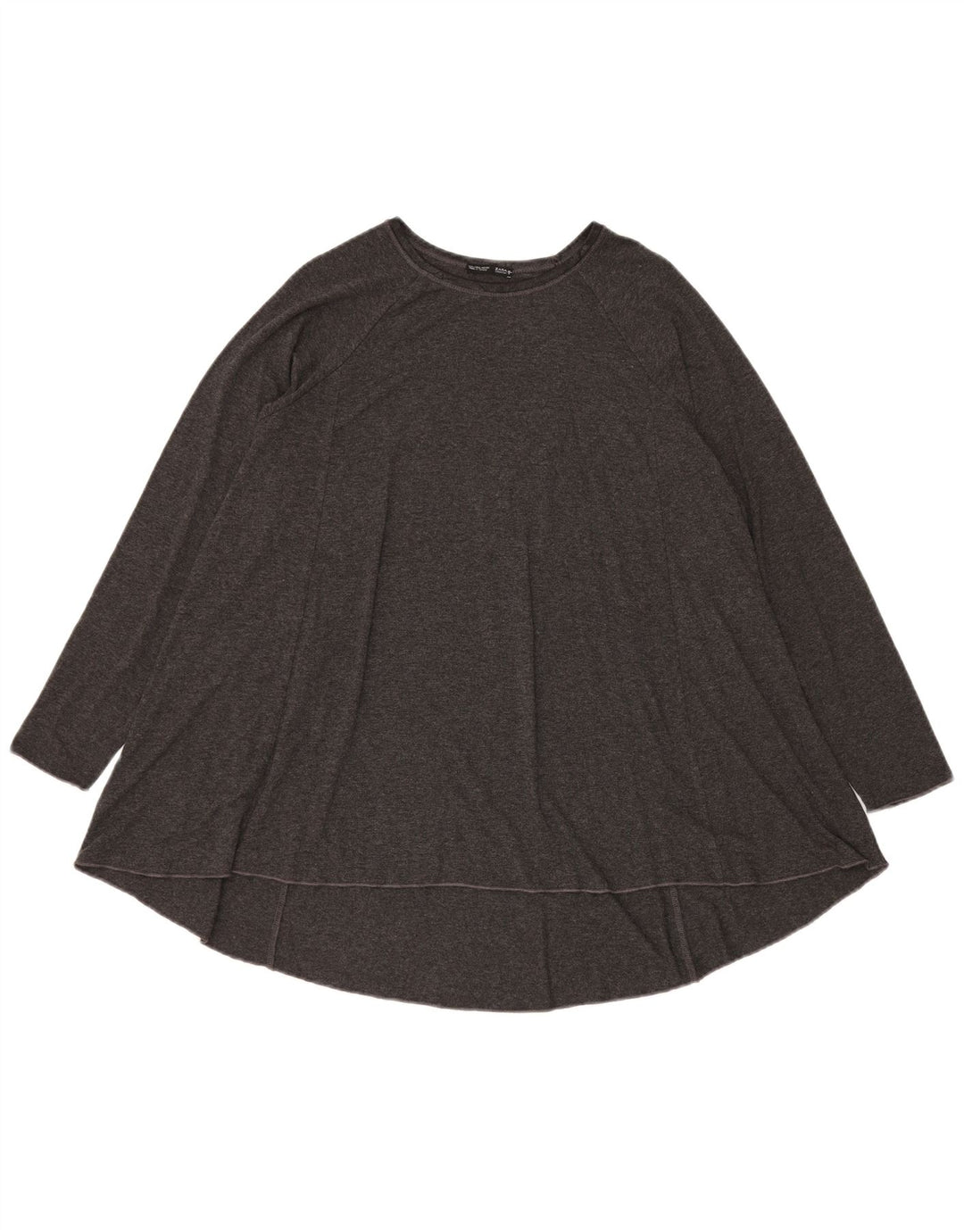 Zara Tunique surdimensionnée pour femme UK 16 Large Gris