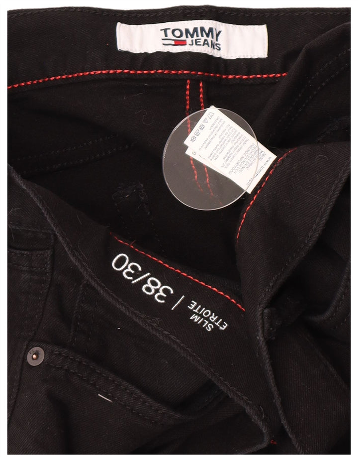 Tommy Hilfiger Jean Slim Homme W38 L30 Coton Noir