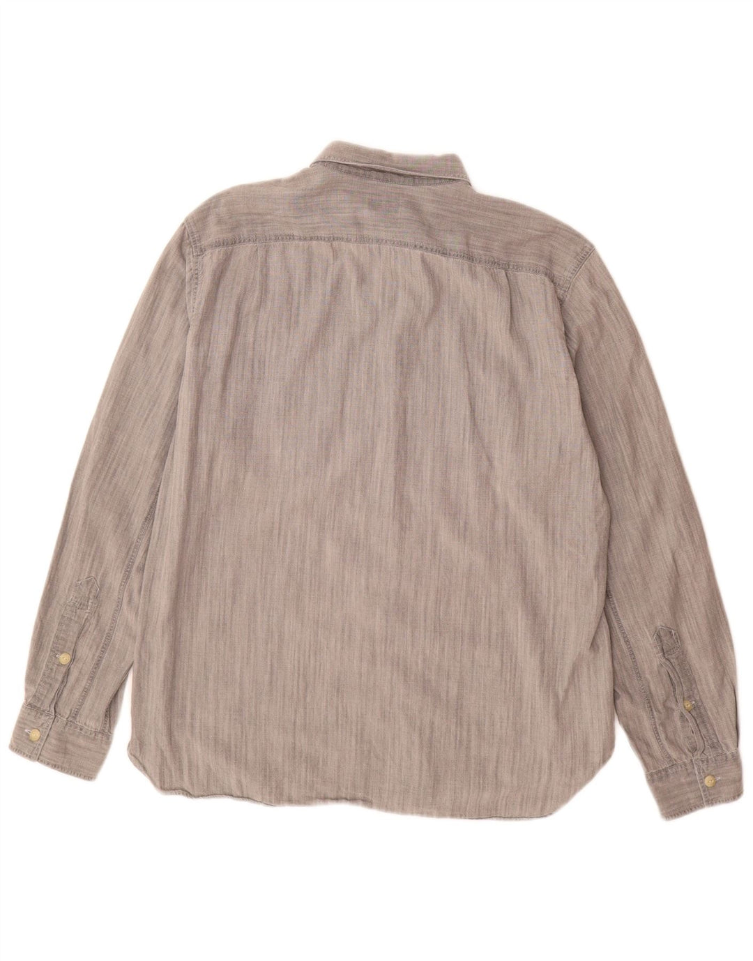 J. Crew Chemise Coupe Ajustée Homme Grand Gris Coton