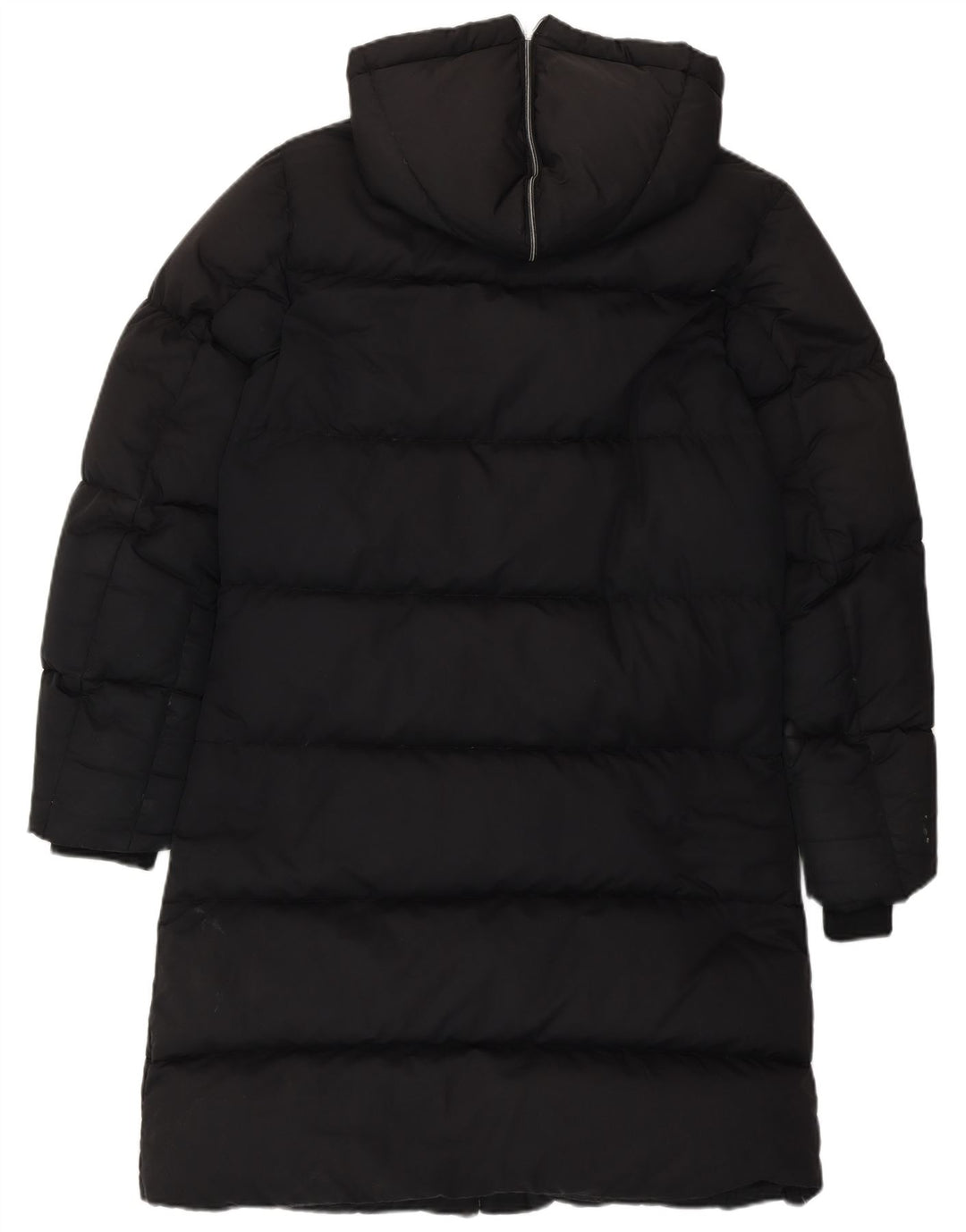 Nike Manteau long à capuche rembourré pour femme UK 8/10 Petit Noir