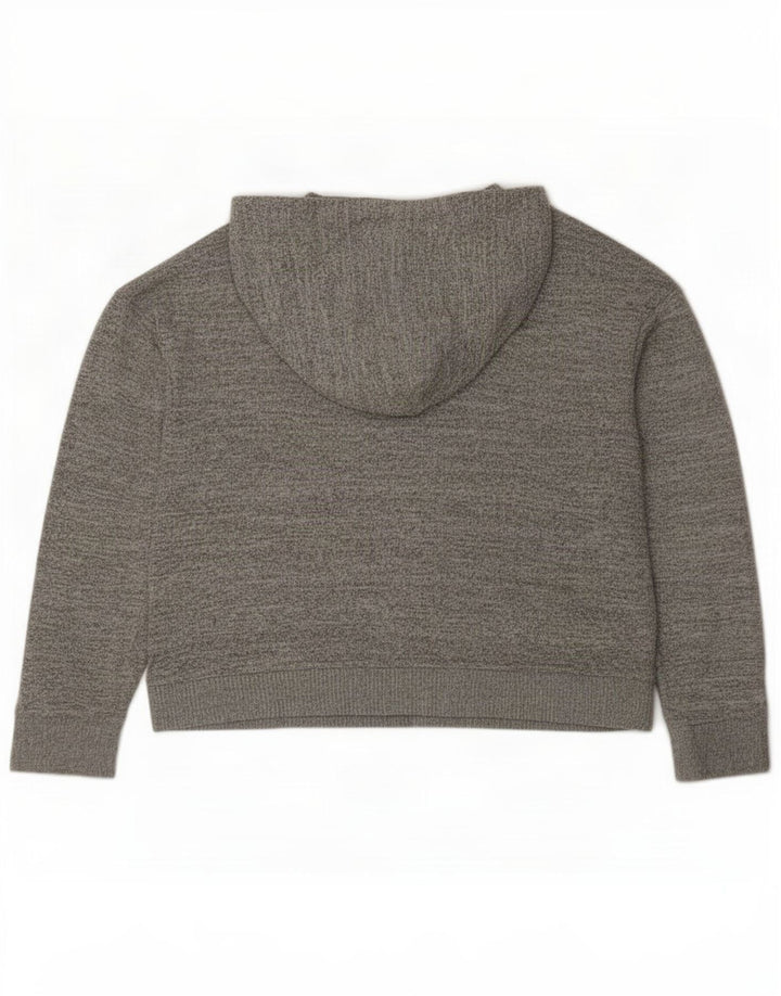 Gap Sweat-shirt surdimensionné pour femme UK 44 Polyester moucheté gris moyen