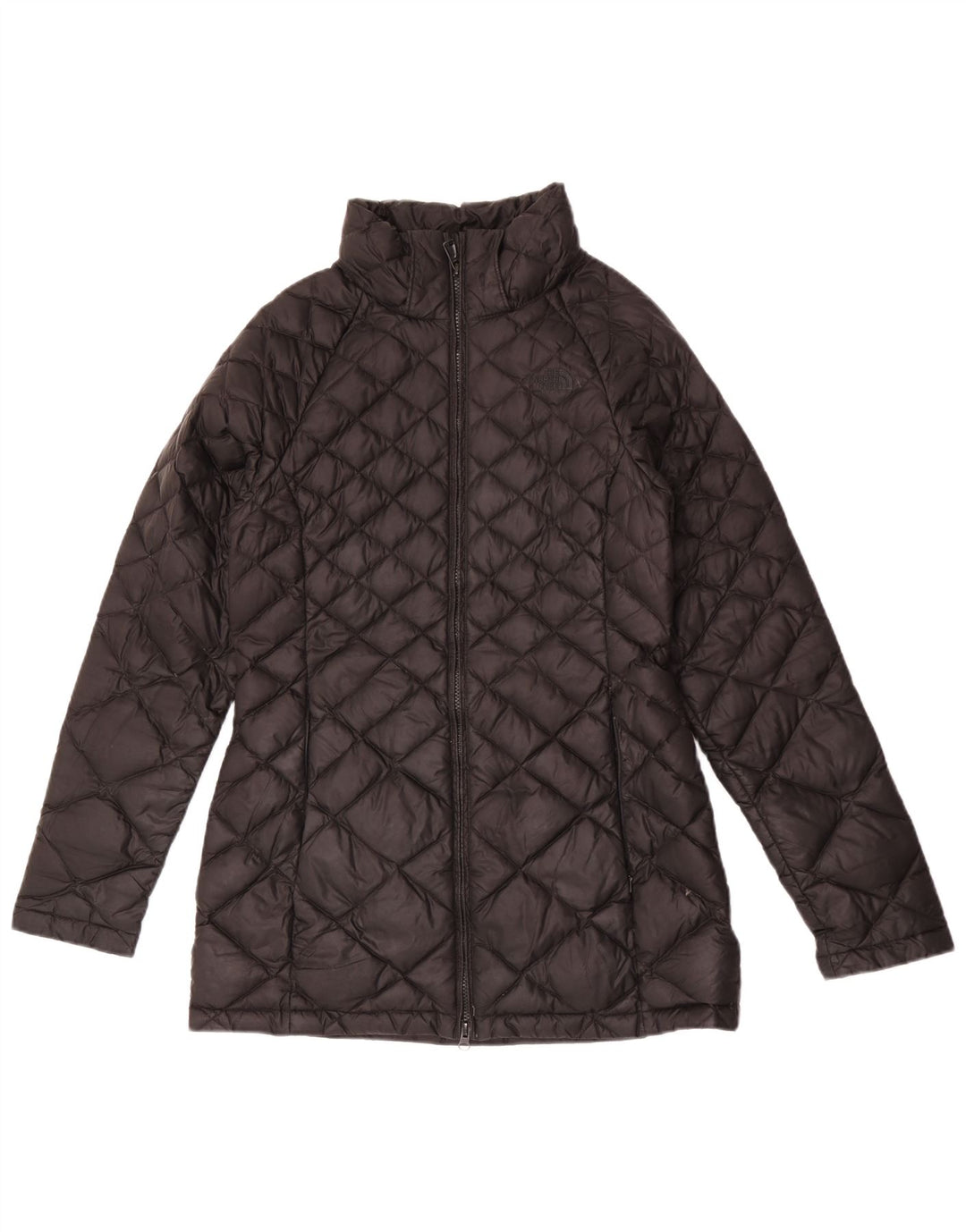 The North Face Veste matelassée pour femme UK 10 Petit nylon noir