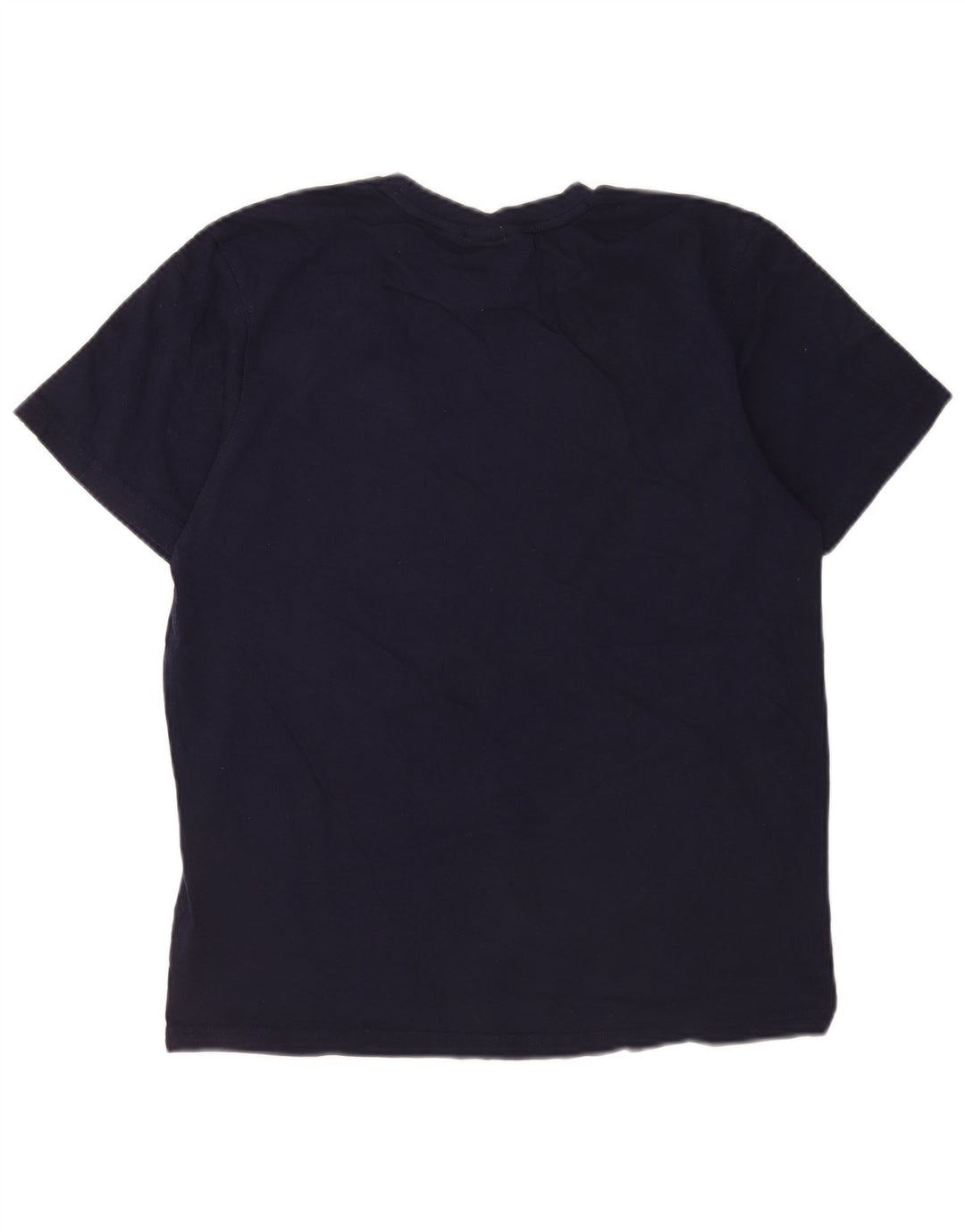 Fila T-Shirt Graphique Homme Bleu Marine Moyen Coton Colorblock