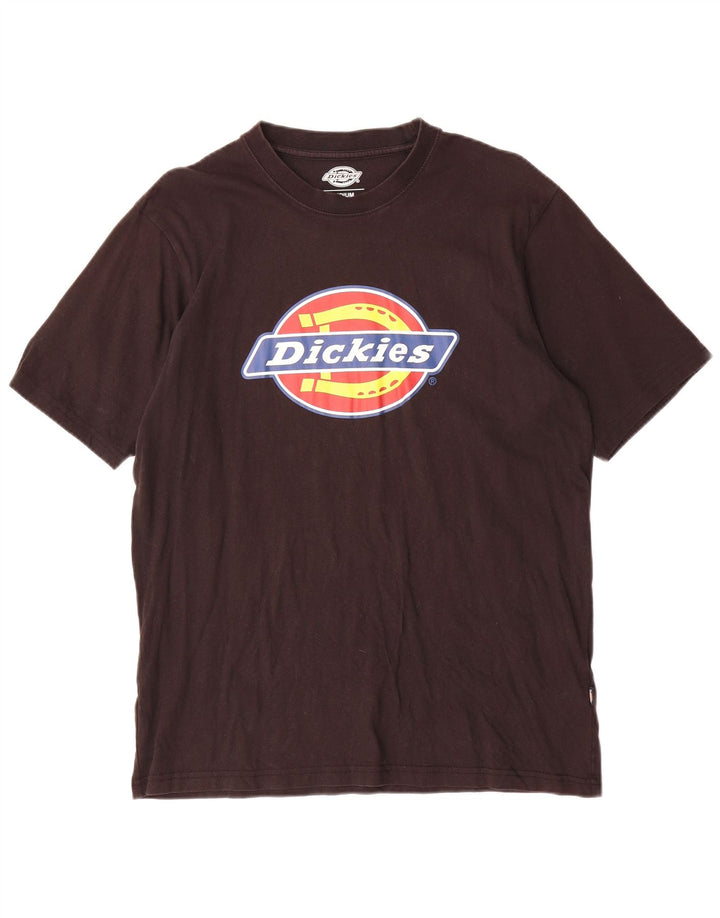 Dickies T-Shirt Graphique Homme Noir Moyen Coton