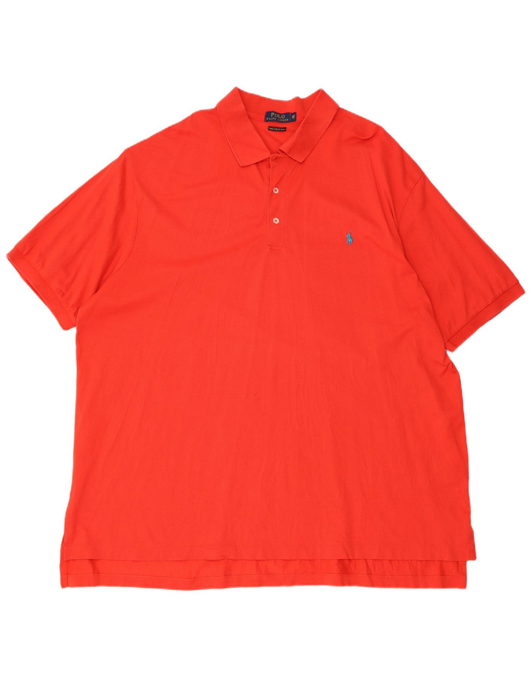 POLO RALPH LAUREN Grand Polo Homme 3XL Rouge Coton