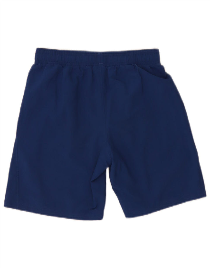 Under Armour Short de Sport Garçon 9-10 ans Bleu Moyen Polyester