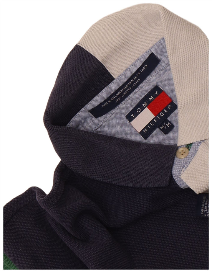 Tommy Hilfiger Polo Homme Medium Multicolore Colourblock Cotton