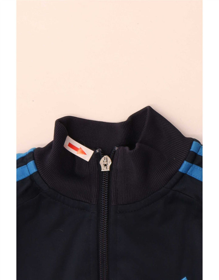 Veste de survêtement Adidas Clima 365 Garçon 7-8 ans Bleu Marine Polyester