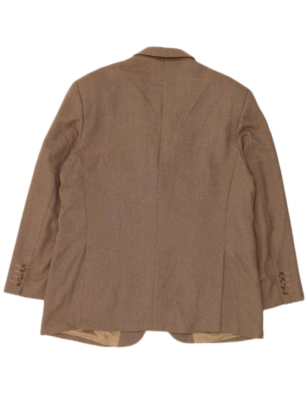 Marks & Spencer Veste blazer à 2 boutons pour homme UK 44 XL Beige Laine vierge