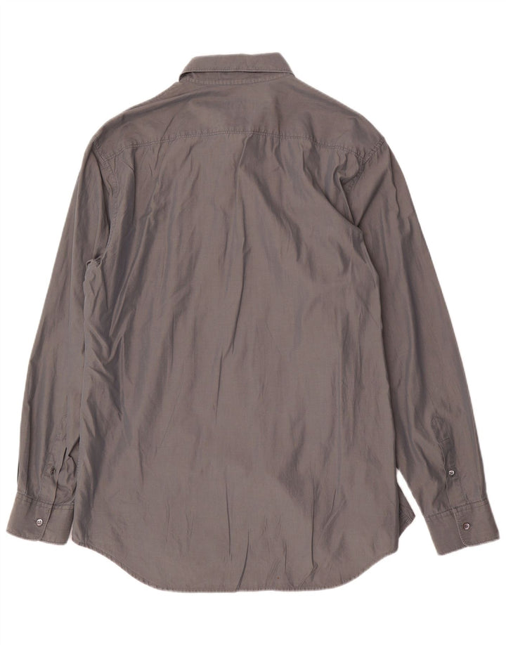 Calvin Klein Chemise Homme Taille 43 Grand Coton Gris