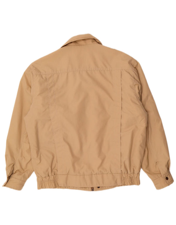 Veste bombardier militaire vintage pour hommes UK 42 XL Beige