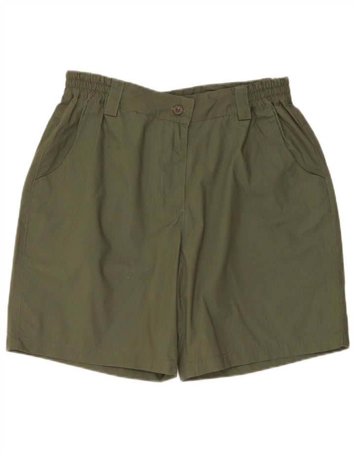 Mountain Warehouse Short chino pour femme UK 12 Medium W30 Kaki Polyester