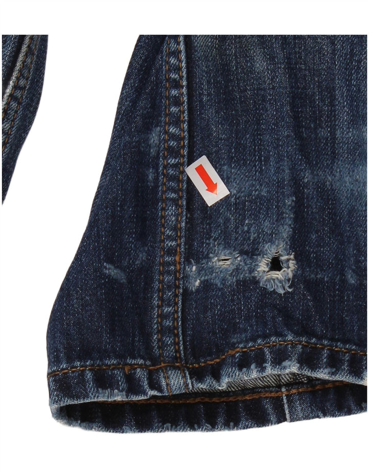 Fat Face Jean droit homme W30 L31 bleu coton