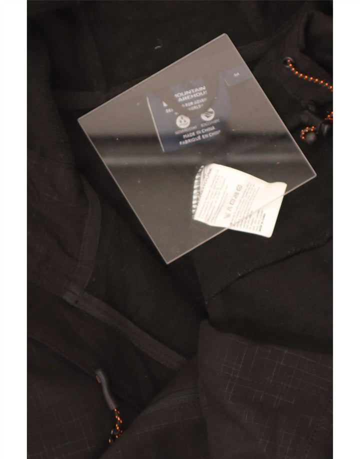 Mountain Warehouse Veste coupe-vent à capuche pour homme UK 38 Medium Noir
