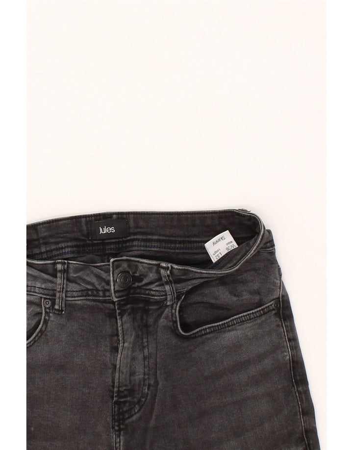 JULES Mens Skinny Jeans W26 L32 Grey Cotton Vintage Jules and Second-Hand Jules from Messina Hembry 