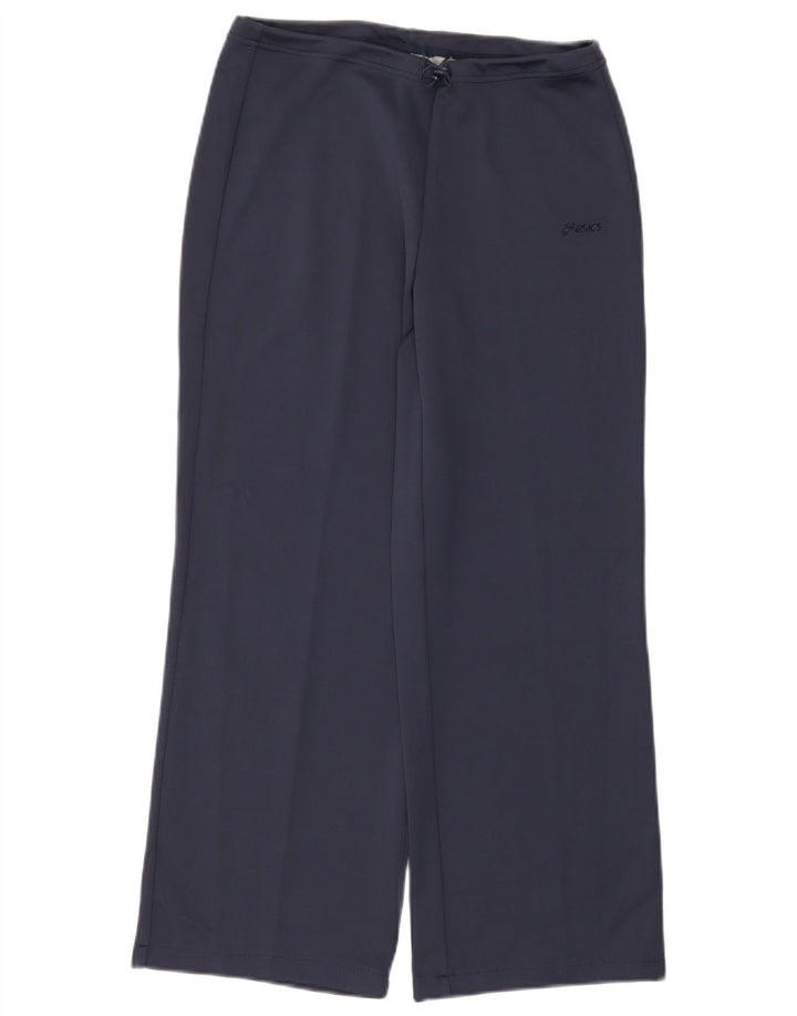 Asics Pantalon de survêtement pour femme UK 12 Bleu marine moyen