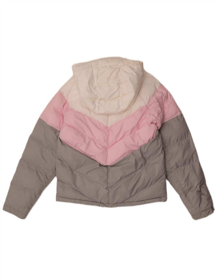 Nike Veste matelassée à capuche pour garçon 13-14 ans XL Multicolore Colourblock