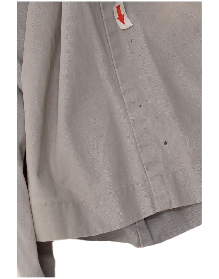 French Connection Short Chino Homme W34 Large Gris Coton