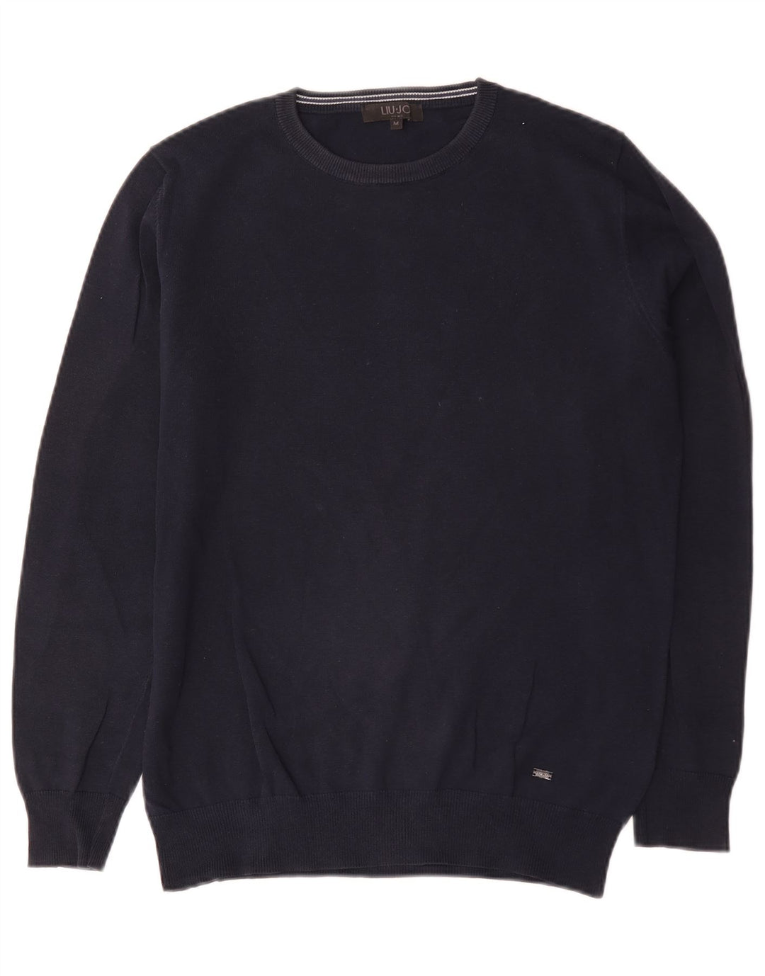 Liu Jo Pull Col Rond Homme Bleu Marine Moyen