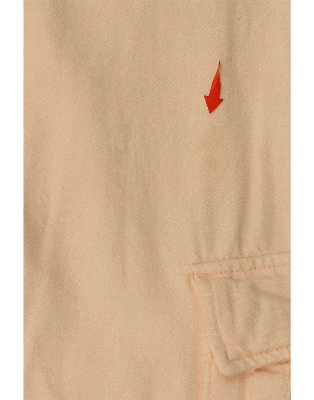 LEVI'S Pantalon Cargo Fuselé Taille Haute Femme W24 L28 Coton Rose