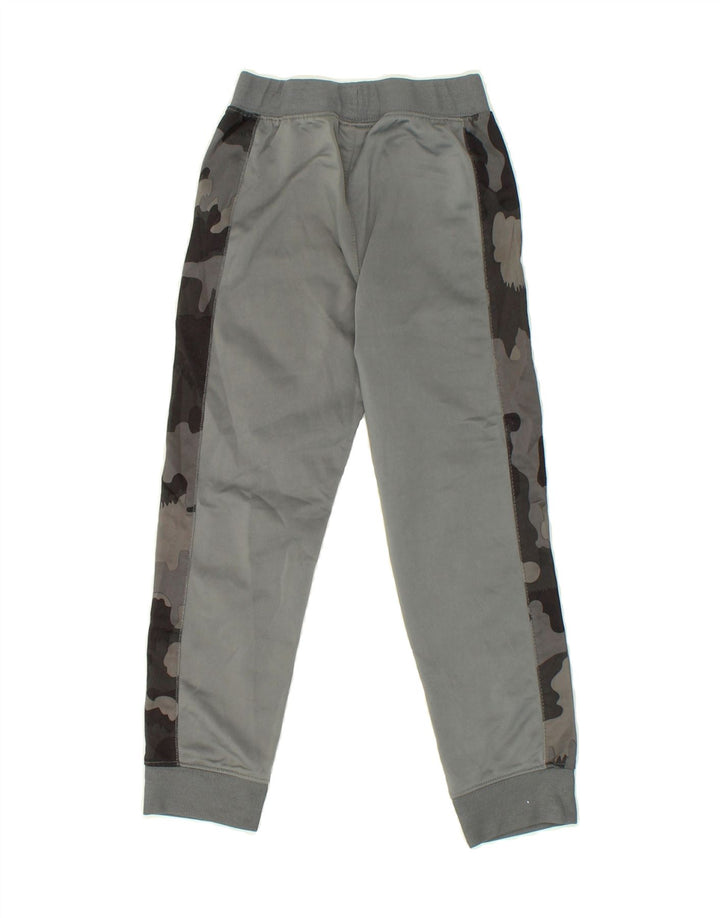 HURLEY Boys Tracksuit Trousers Joggers 6-7 Years Grey Camouflage Polyester | Vintage Hurley | Thrift | Second-Hand Hurley | Used Clothing | Messina Hembry 