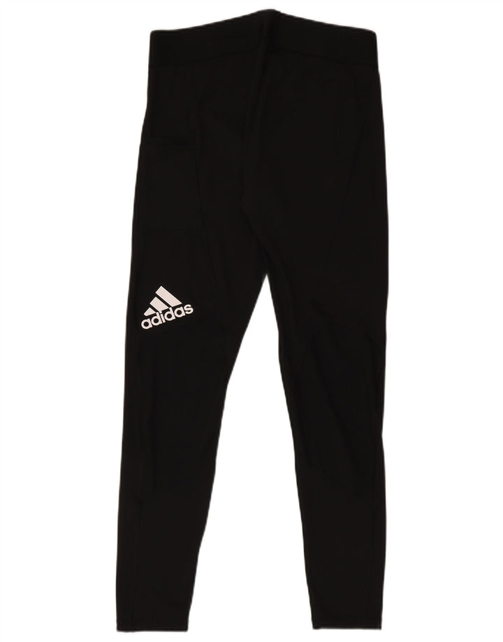 Adidas Leggings Femme UK 16/18 Grand Noir