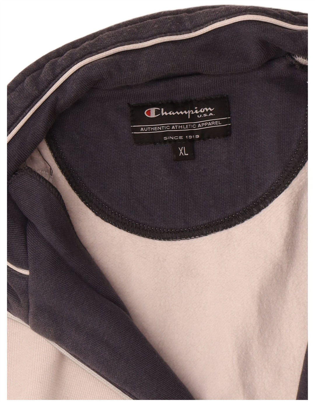 Champion Veste de Survêtement Homme XL Beige Coton